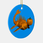Oranje Seadragon Keramisch Ornament (Rechts)