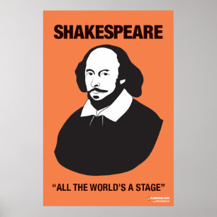 Oranje Shakespeare Classroom Poster