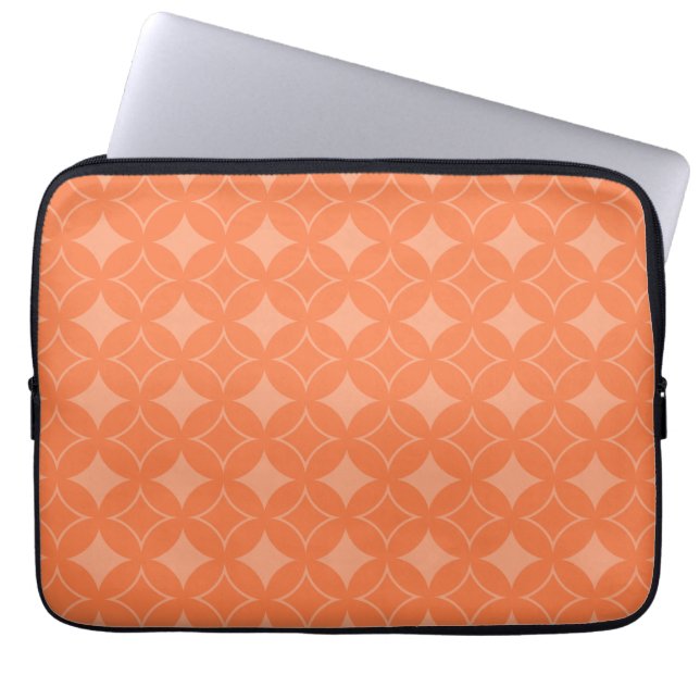 Oranje shippo laptop sleeve (Voorkant)