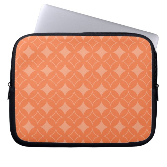 Oranje shippo laptop sleeve (Voorkant)