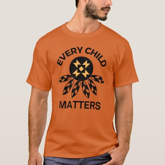Oranje Shirt, elk kind maakt uit T-shirt (Voorkant)