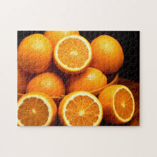 Oranje Sinaasappels Vruchten Legpuzzel