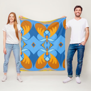 Oranje Sky Fleece Blanket