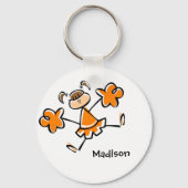 Oranje Sleutelhanger (Voorkant)