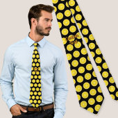 Oranje slice-patroon stropdas