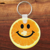 Oranje slice sleutelhanger (Voorkant)