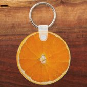 Oranje slice-Waterverf - Sleutelhanger (Voorkant)