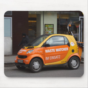 Oranje Smart Car Muismat