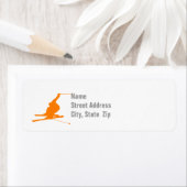 Oranje Snow Ski Etiket (Insitu)