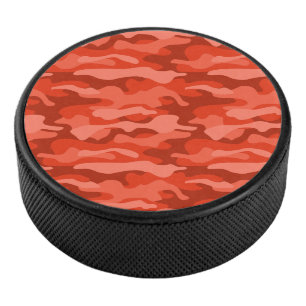 Oranje Soda Monocolor Camo Baseball Hockey Puck