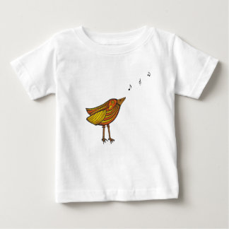 Oranje Song Bird & Birdhouse Baby/Toddler T-Shirt
