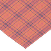 Oranje speldenstang korte tafelloper (Hoek)