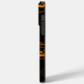 Oranje Spooky Halloween Case-Mate iPhone Case (Achterkant / Links)