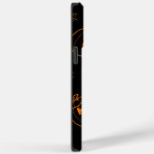 Oranje Spooky Halloween Case-Mate iPhone Case (Achterkant / Rechts)