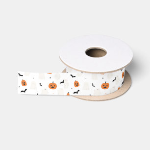 Oranje Spooky Halloween Lint