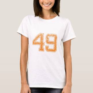 Oranje sportJerzee-nummer 49.png T-shirt