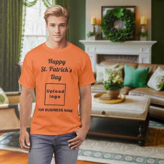 Oranje St. Patrick's Day Business T-shirt