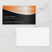 Oranje staaleffect Professioneel Visitekaartje (Voorkant / Achterkant)