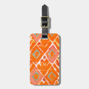 Oranje stam II Bagagelabel