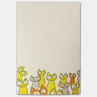 Oranje stapelkratten post-it® notes