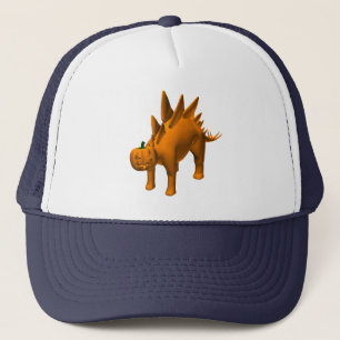 Oranje Stegosaurus halloweenis Trucker Pet