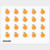 Oranje stickers (Vel)