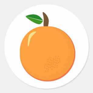 Oranje stickers