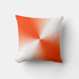 Oranje straler kussen
