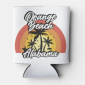 Oranje strand, Alabama Blikjeskoeler (Voorkant)