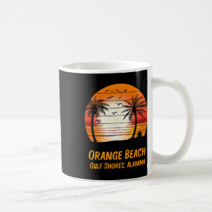 Oranje strand Golf Shores Alabama - Zonnewisselin Koffiemok