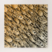 Oranje streaming Abstract Legpuzzel (Horizontaal)