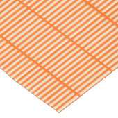 Oranje strepen tafelkleed (Gekanteld)