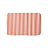 Oranje Stripe Design - Badmat (Voorkant)