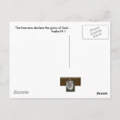 ORANJE SUNSET BRIEFKAART (Achterkant)