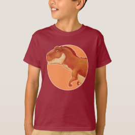 Oranje T-Rex T-shirt