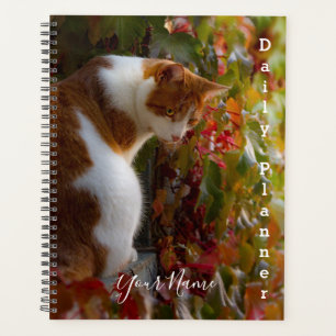 Oranje Tabby Kat - Dagelijkse Planner- HAMbWG Planner