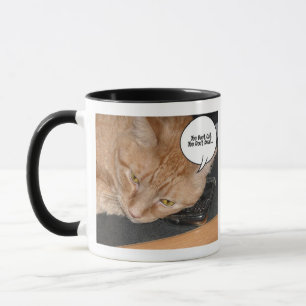 Oranje Tabby Kat Humor Mok