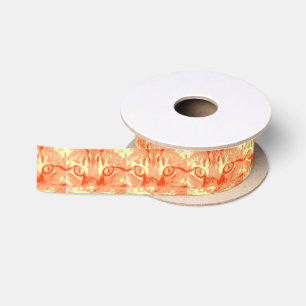Oranje Tabby Pop Art Lint