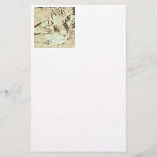 Oranje tablet briefpapier (Voorkant)