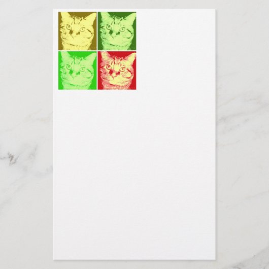 Oranje tablet briefpapier (Voorkant)