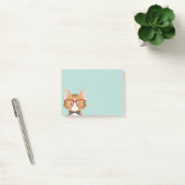 Oranje tablet Hipster Cat Kinder Post-it® notes (Kantoor)
