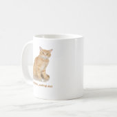 Oranje tablet koffiemok (Voorkant links)