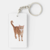 Oranje tablet sleutelhanger (achterkant)