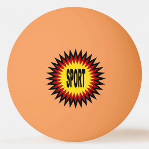 Oranje tafeltennistafel 3sterren DUITSLAND SPORT Pingpongballen