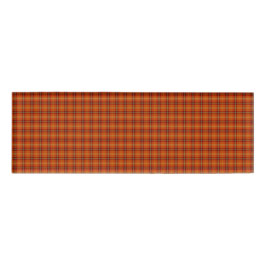 Oranje Tartan Name Tag