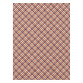 Oranje Tartan Pset Tafelkleed (Voorkant)