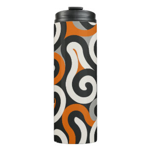 Oranje Team (personaliseer) Thermosbeker