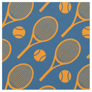 Oranje tennisrackets - maat voor "tegels" aanpasse stof