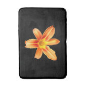 Oranje Tiger Lily Bath Mat (Voorkant Verticaal)