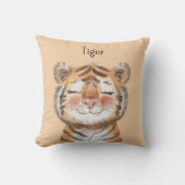 Oranje Tijger Kussen (Voorkant)